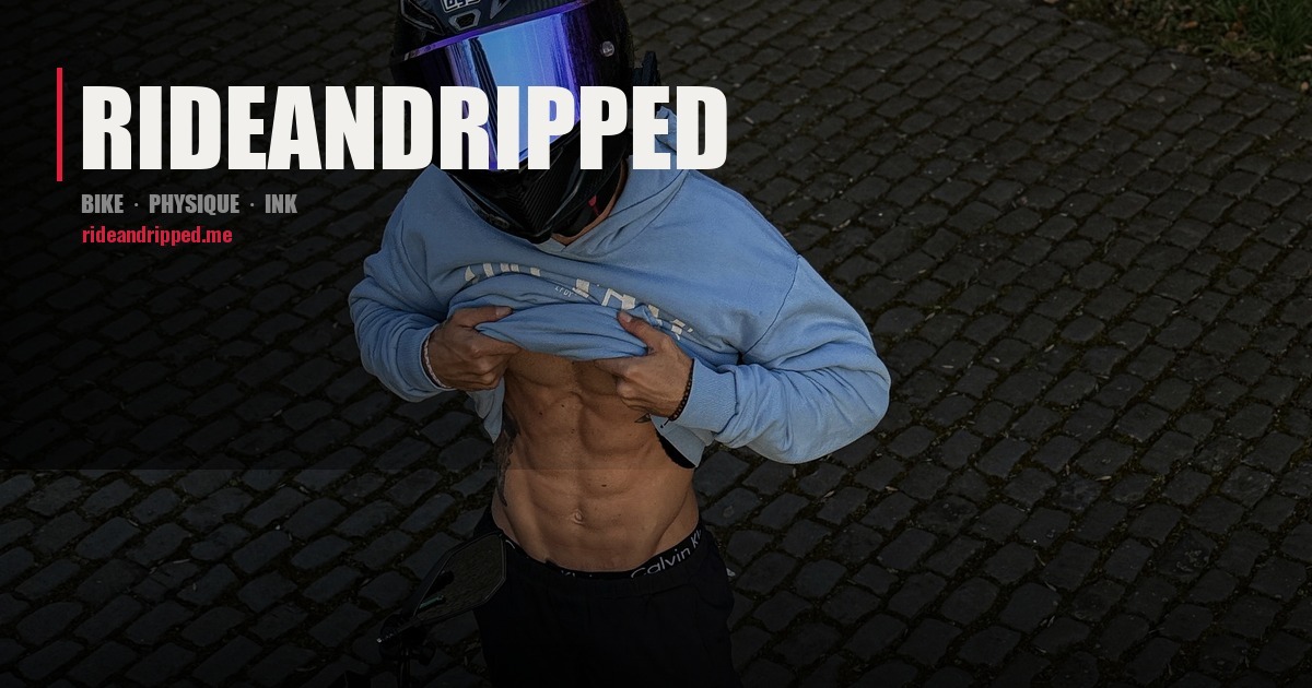 RIDEANDRIPPED — BIKE. PHYSIQUE. INK.